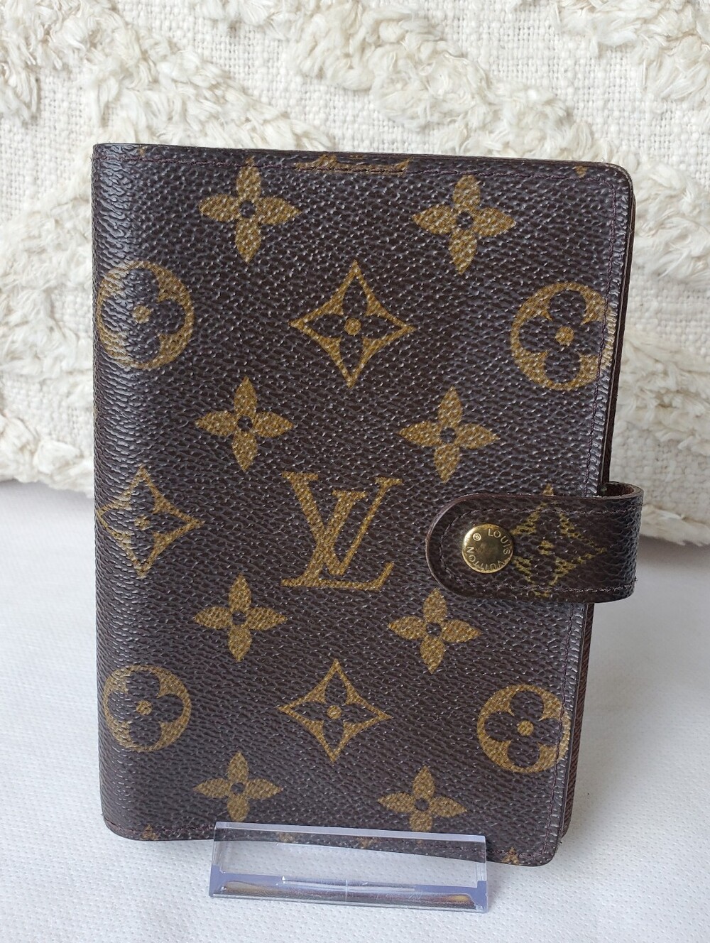 Louis Vuitton Brown Monogram Canvas Agenda Cover